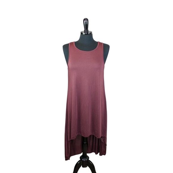 Neiman Marcus Hi Low Shift Dress Sleeveless Tank Sundress Minimalist L - Picture 1 of 5